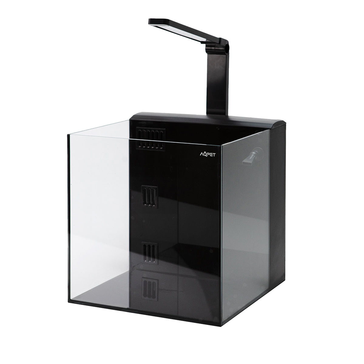 AQPET KUBIC 50 HINTEN SCHWARZ - MIT HINTEREM FILTER - 50X50X50 CM 8MM