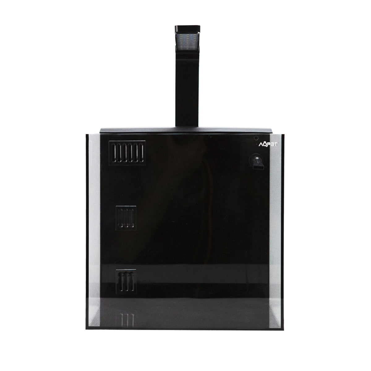 AQPET KUBIC 50 HINTEN SCHWARZ - MIT HINTEREM FILTER - 50X50X50 CM 8MM