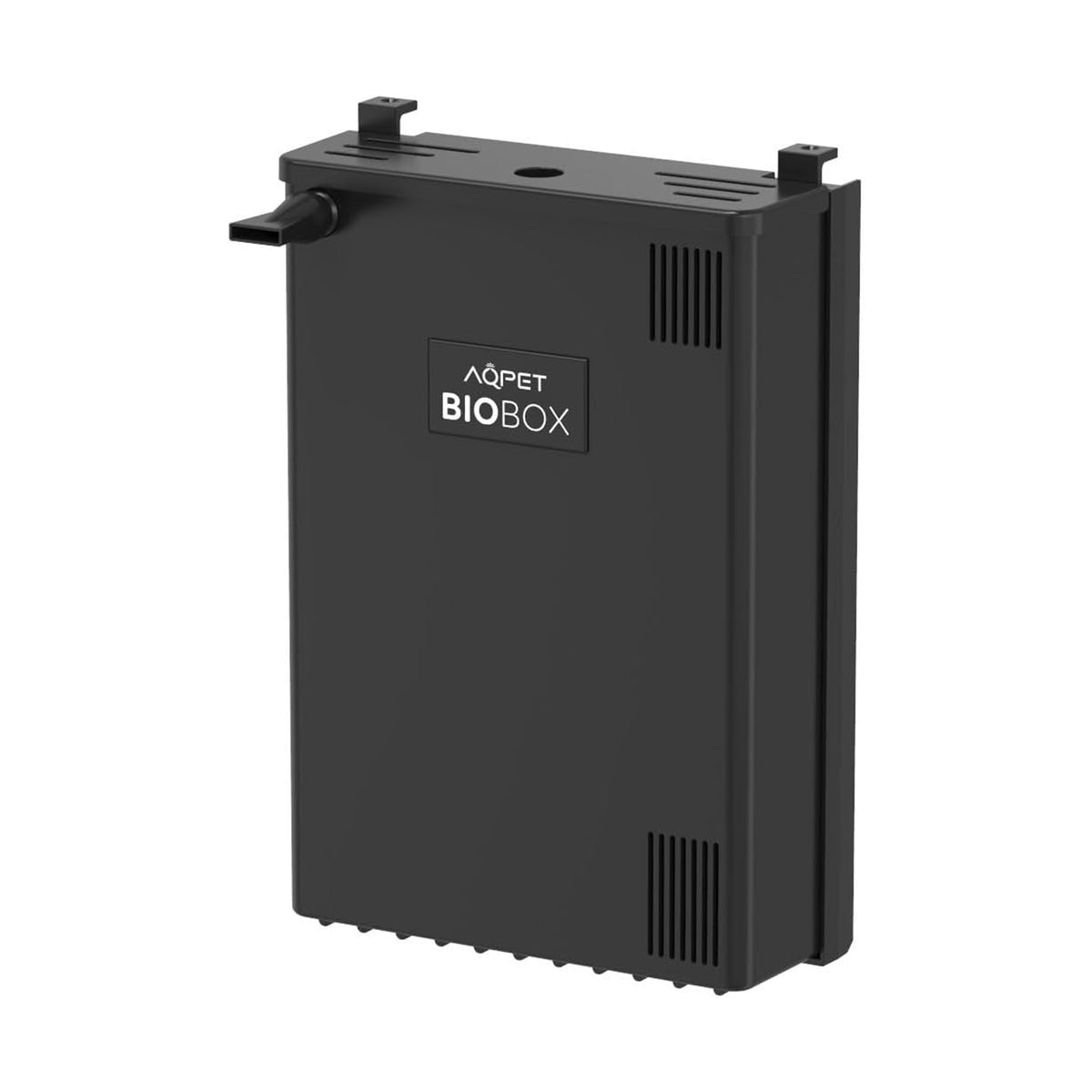 AQPET AQUARIUM SIMPLY LED 60 SCHWARZ KOMPLETT MIT BELEUCHTUNG, FILTER UND HEIZER - 59X30X39 H CM