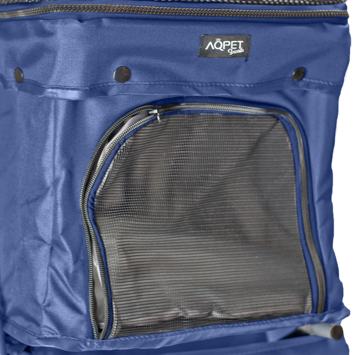 AQPET FRIENDS Bequemer und praktischer Kinderwagen für Hunde mittlerer/kleiner Größe für Hunde und Katzen Sichere Reise