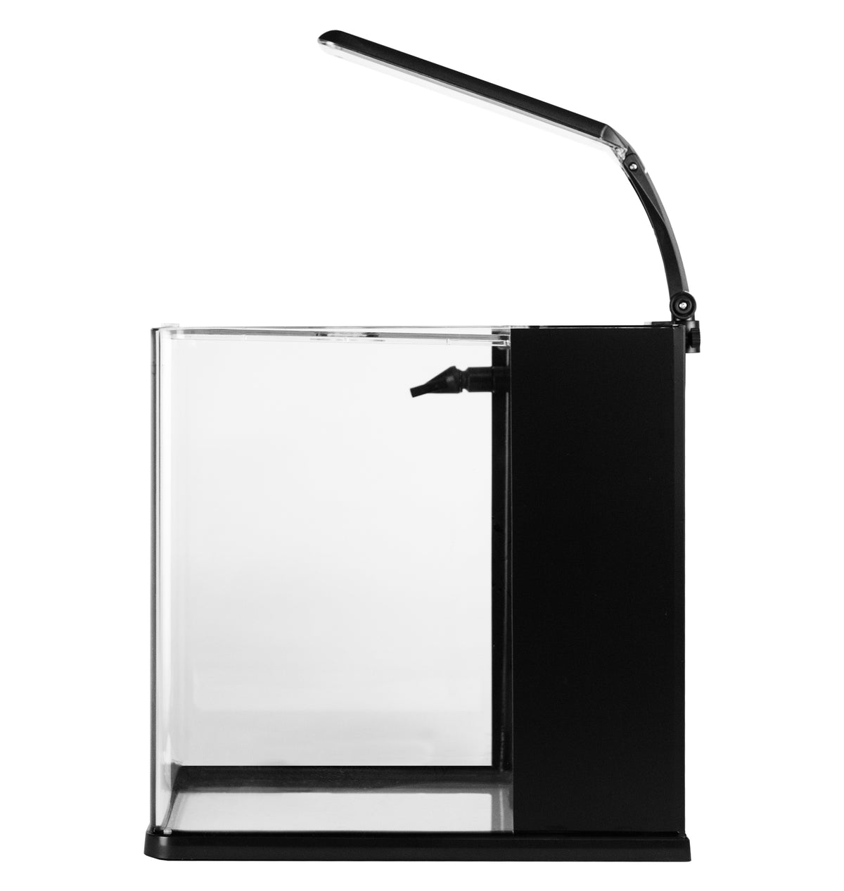AQPET GLAS-AQUARIUM QUBE 25 KOMPLETTSET LICHT + PUMPE + FILTERMATERIALIEN