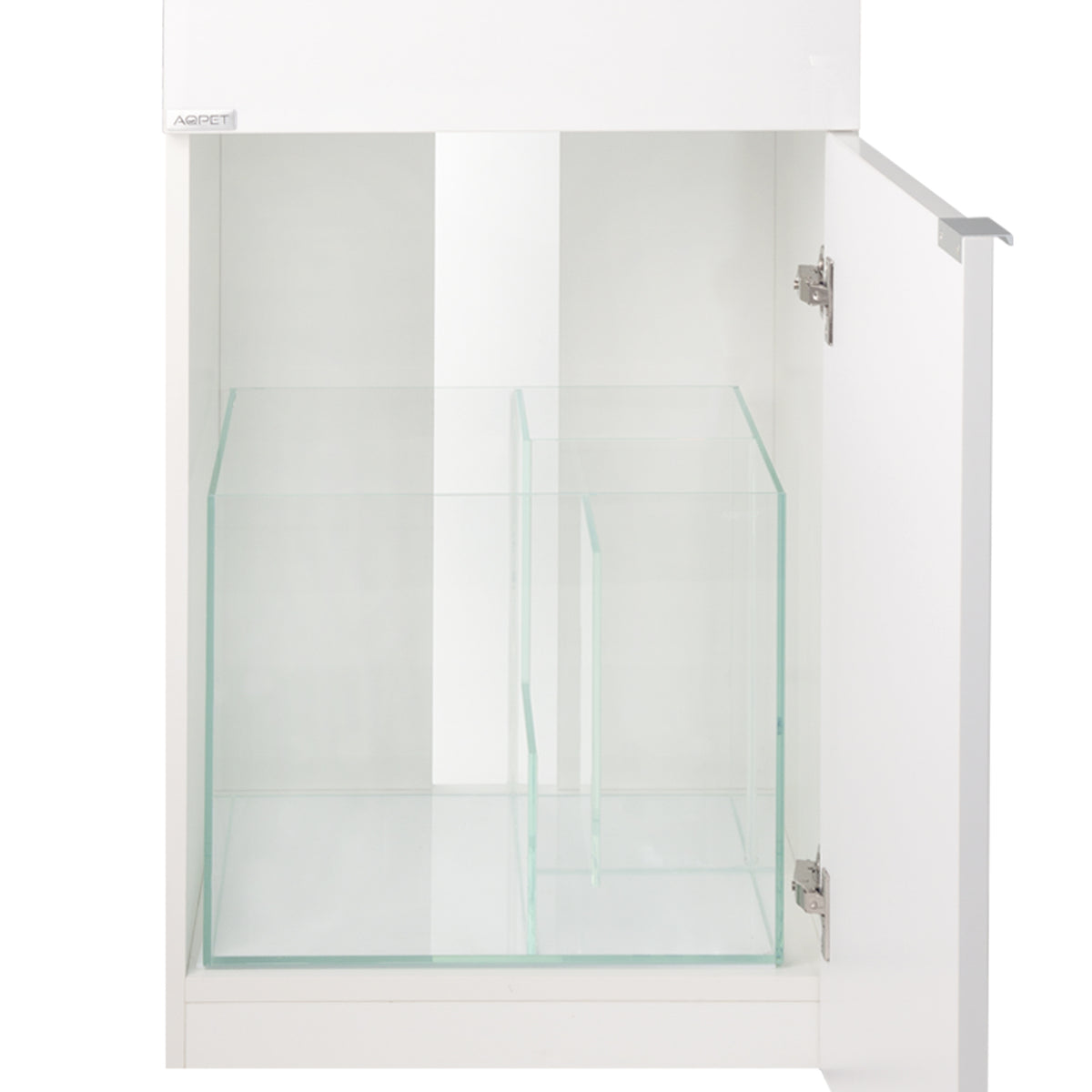 AQPET AQUARIUM-SET KUBIC 50 REEF AUS EXTRAKLARGLAS WEISS