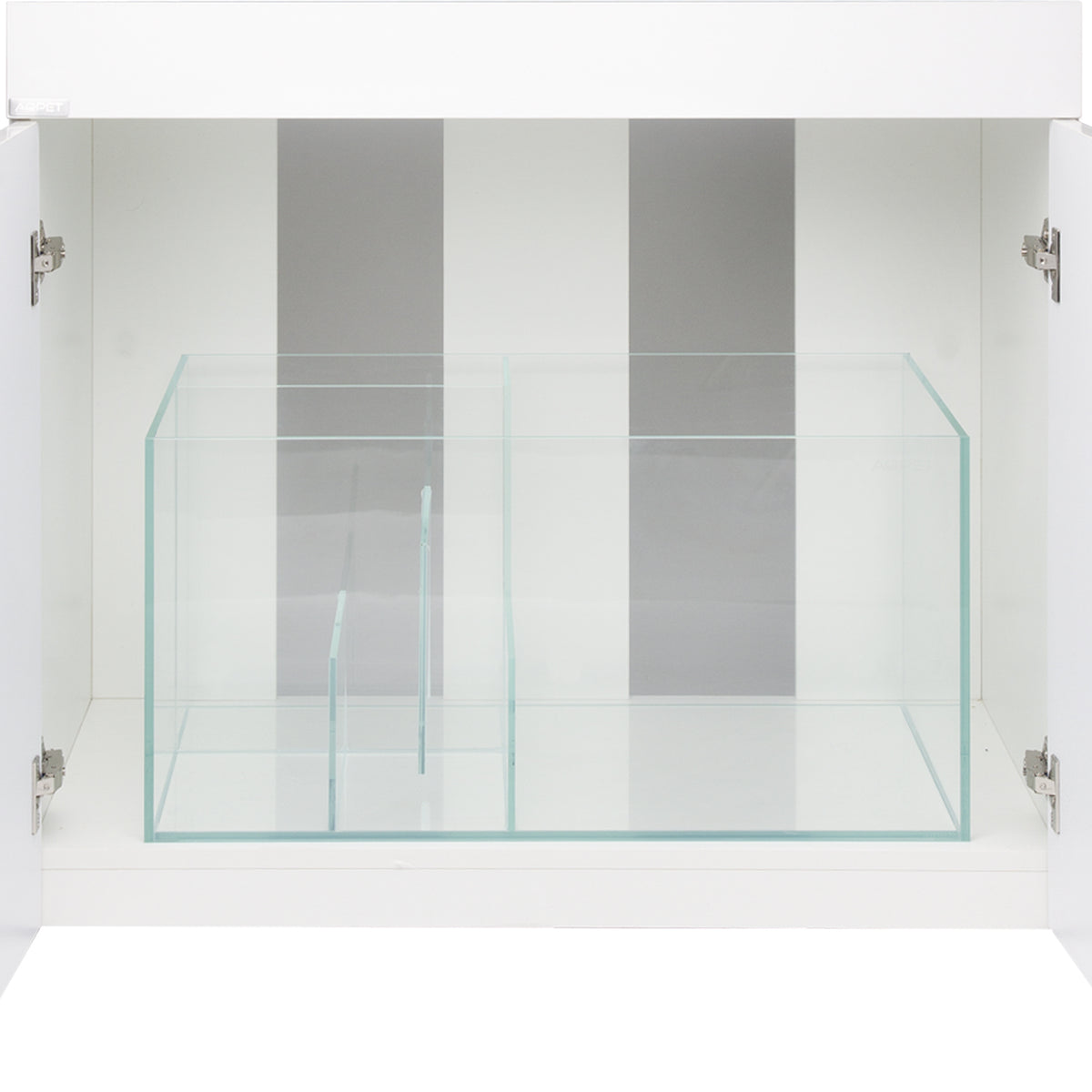 AQPET AQUARIUM-SET AQUA 90 REEF AUS OPTIWHITE-GLAS, WEISS