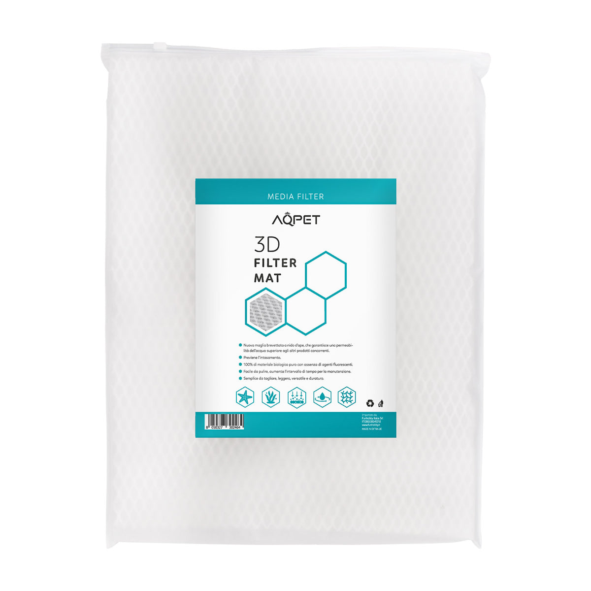 AQPET FILTERMATERIAL 3D MATTE