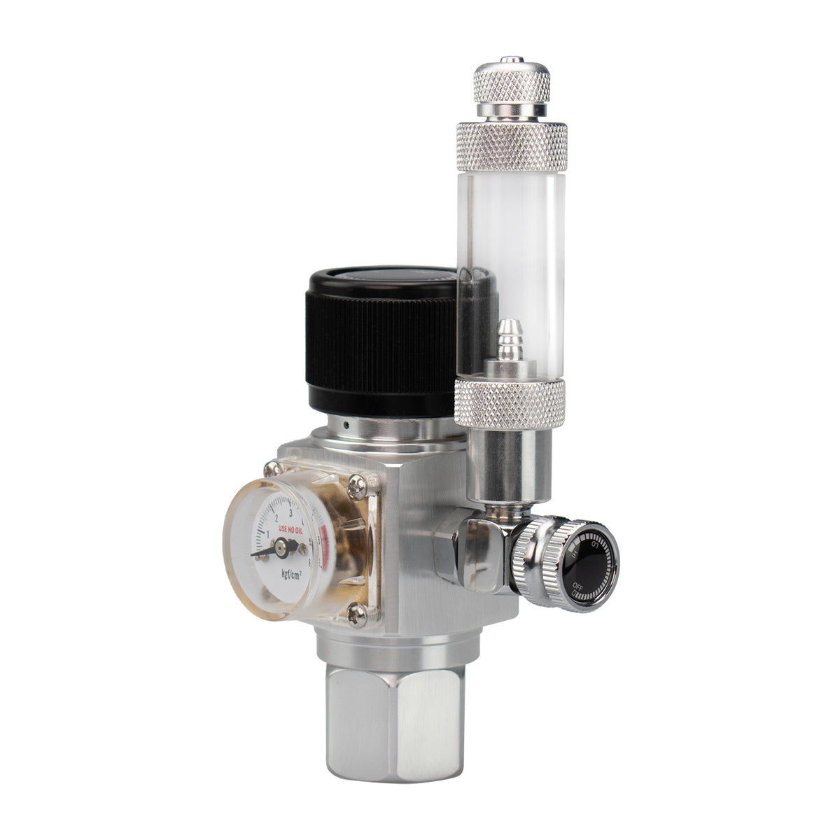 AQPET ZEN LOWER PRO CO2-Druckminderer für nachfüllbare Flaschen