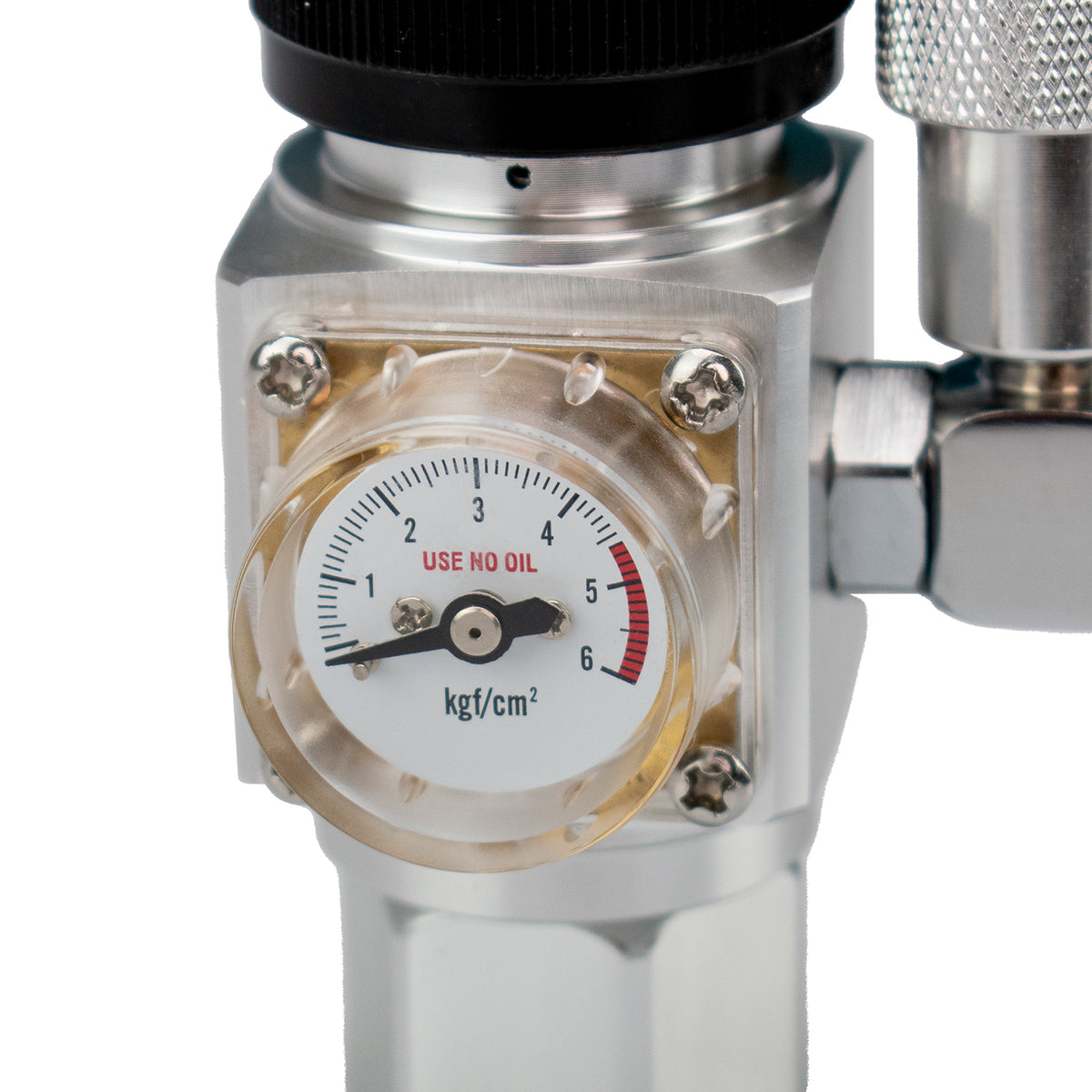 AQPET ZEN LOWER PRO CO2-Druckminderer für nachfüllbare Flaschen
