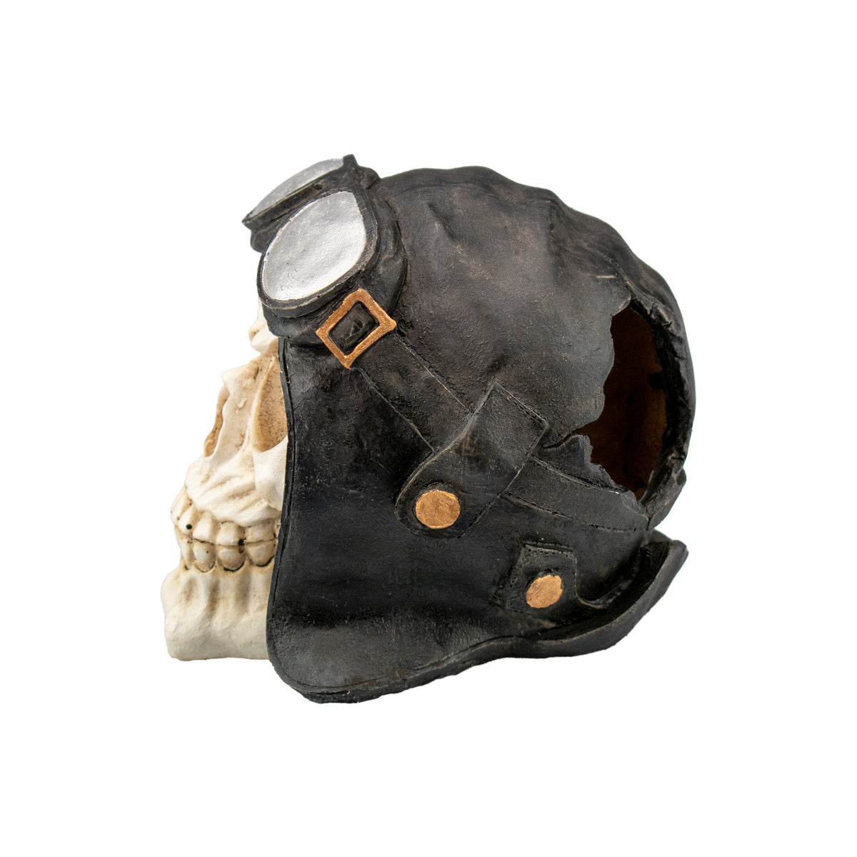 AQPET DECORART AQUARIUMDEKORATIONEN MOD. BIKER SCHÄDEL 13.5*11*12