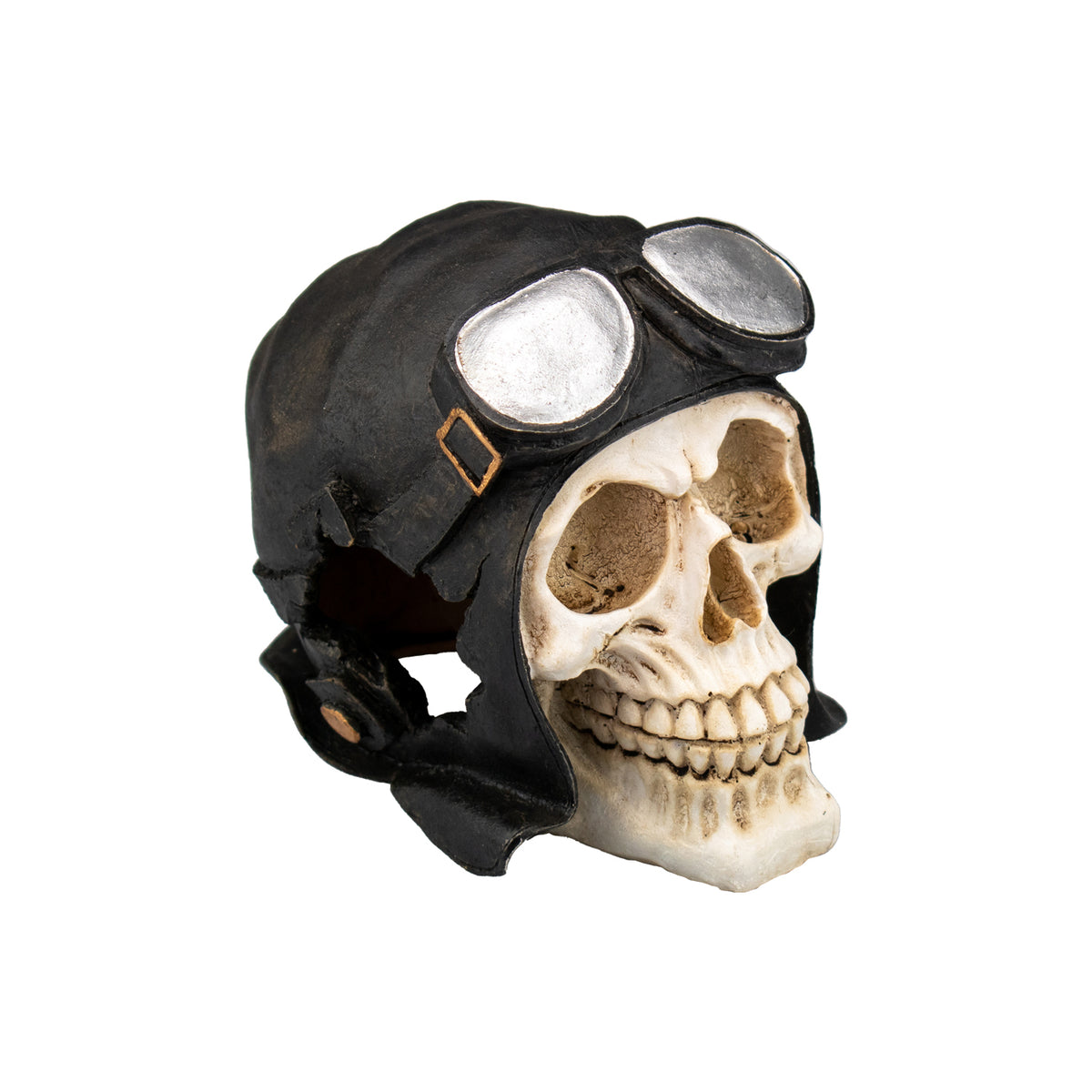 AQPET DECORART AQUARIUMDEKORATIONEN MOD. BIKER SCHÄDEL 13.5*11*12