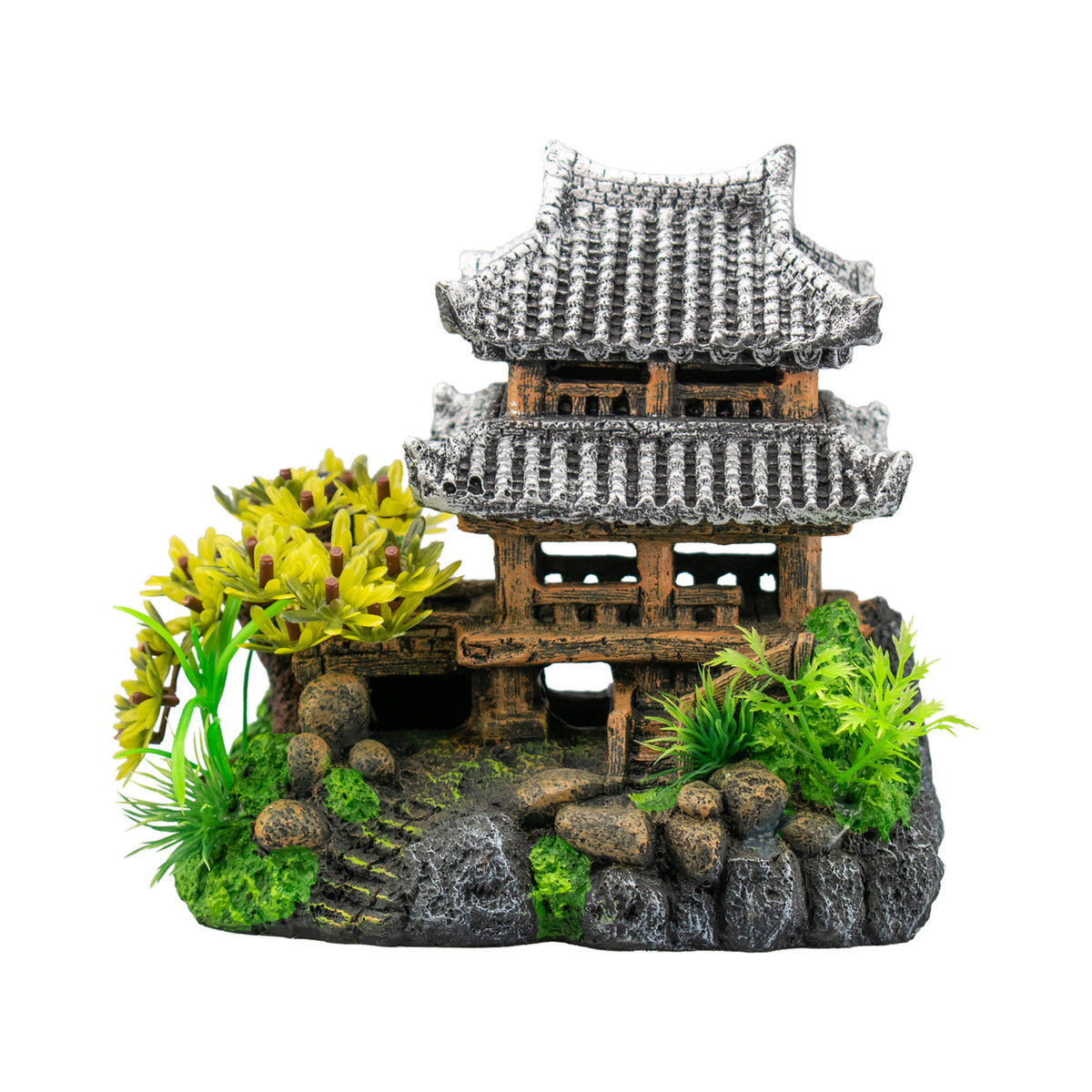 AQPET DECORART DEKORATIONEN FÜR AQUARIEN MOD. JAPAN TEMPEL 20*13.5*16