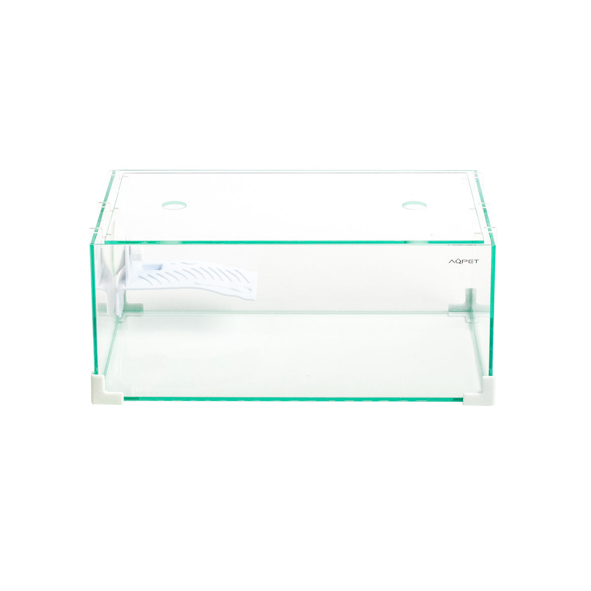 AQPET GLAS-SCHILDKRÖTENBECKEN TORTUGA 40 - 40X24X17 CM MIT INSEL