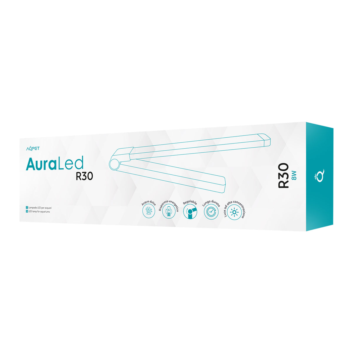 AQPET AURALED REAR 30 LED-LAMPE FÜR AQUARIEN