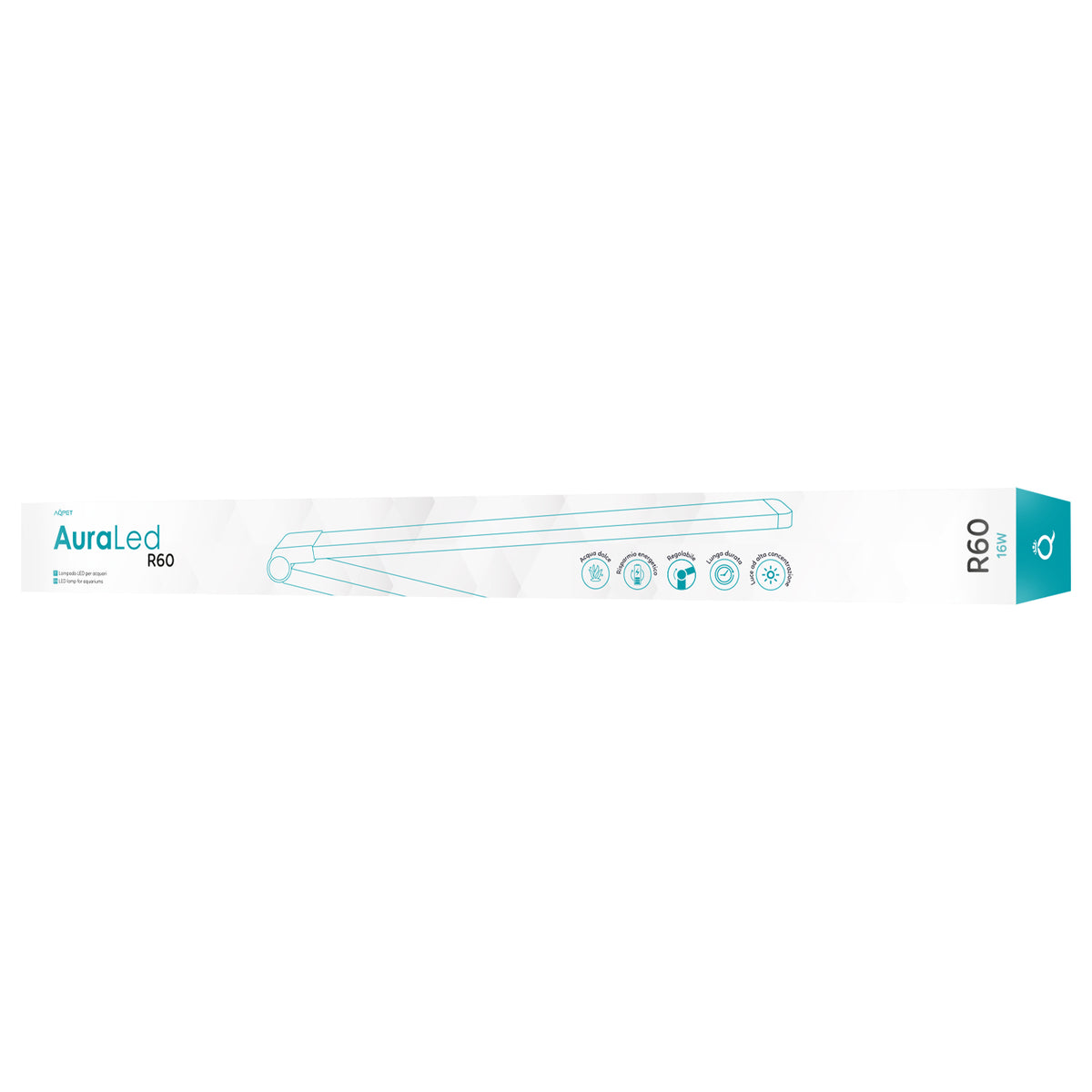 AQPET AURALED REAR 60 LED-Aquariumleuchte