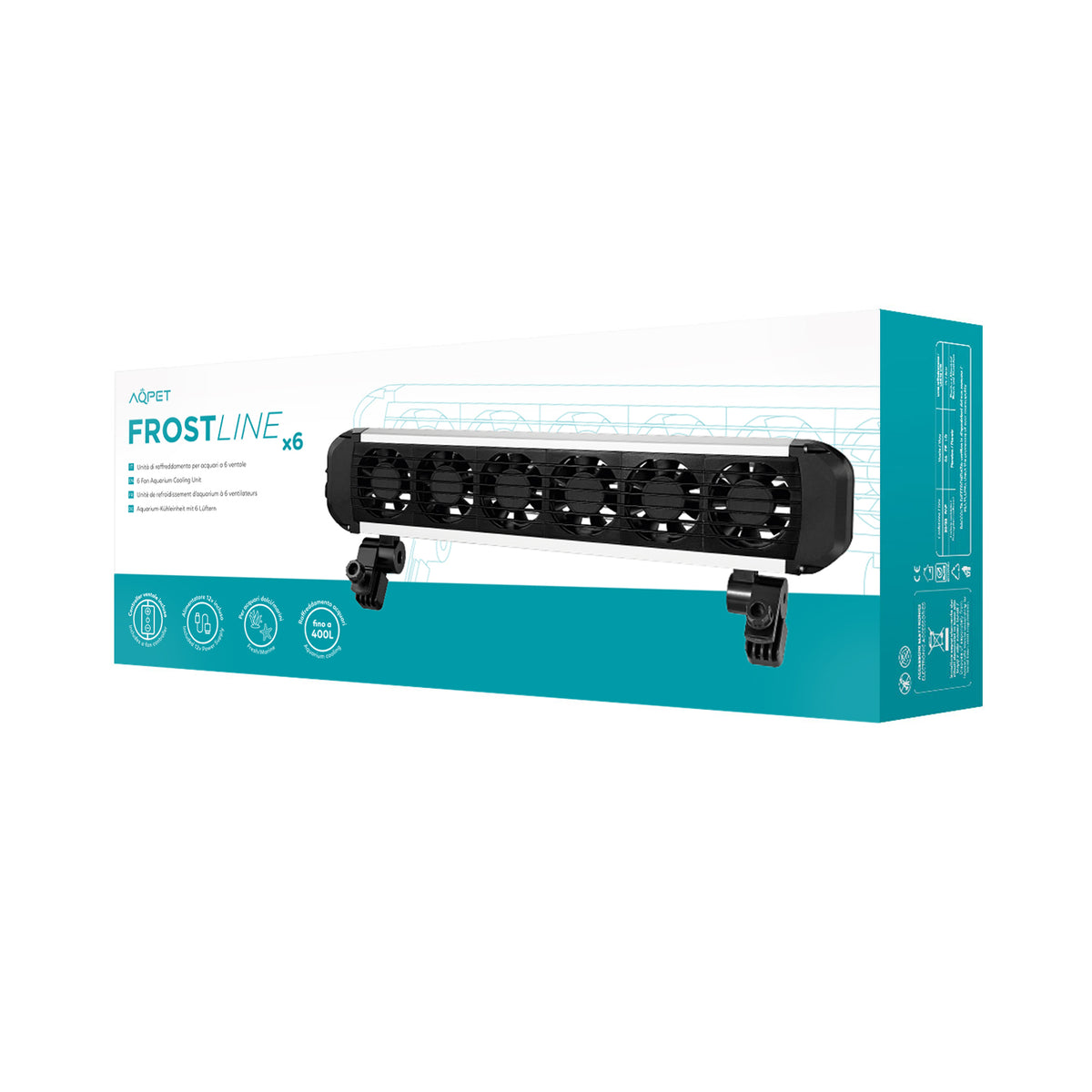 AQPET FROSTLINE LÜFTER MIT 6 ELEMENTEN