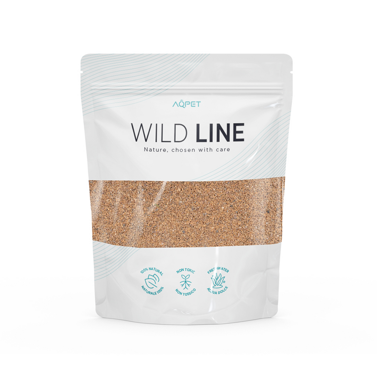 AQPET WILD SAND NATURSAND 5 KG - ROSE VELVET