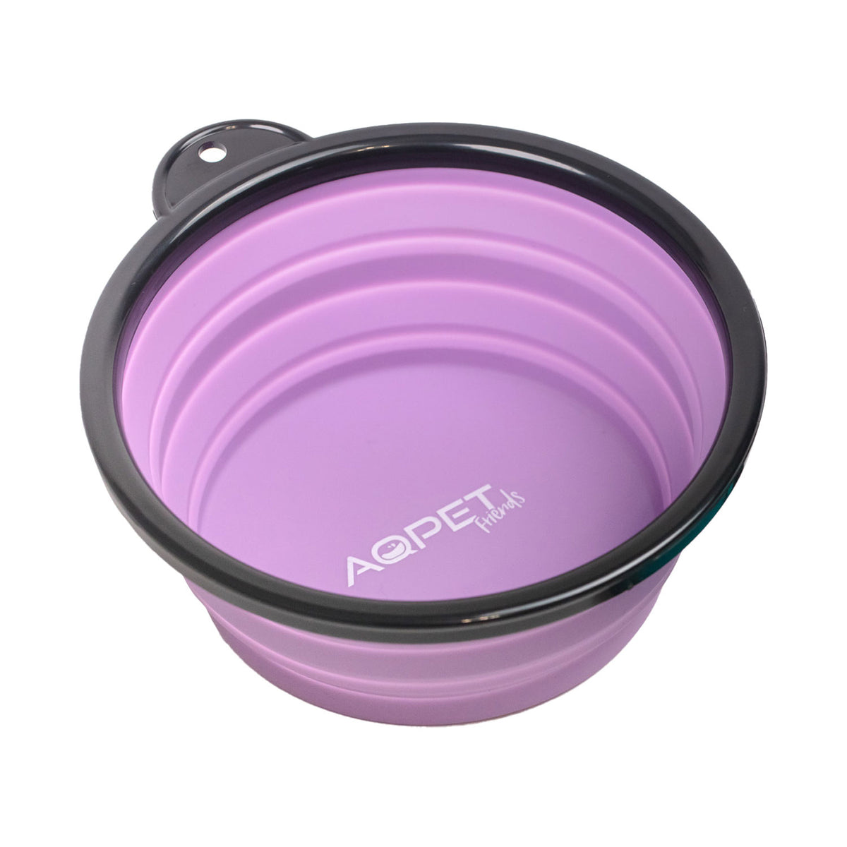 AQPET FRIENDS Gnammy Travel Faltbarer Reise-Napf für Hunde und Katzen Futter und Wasser