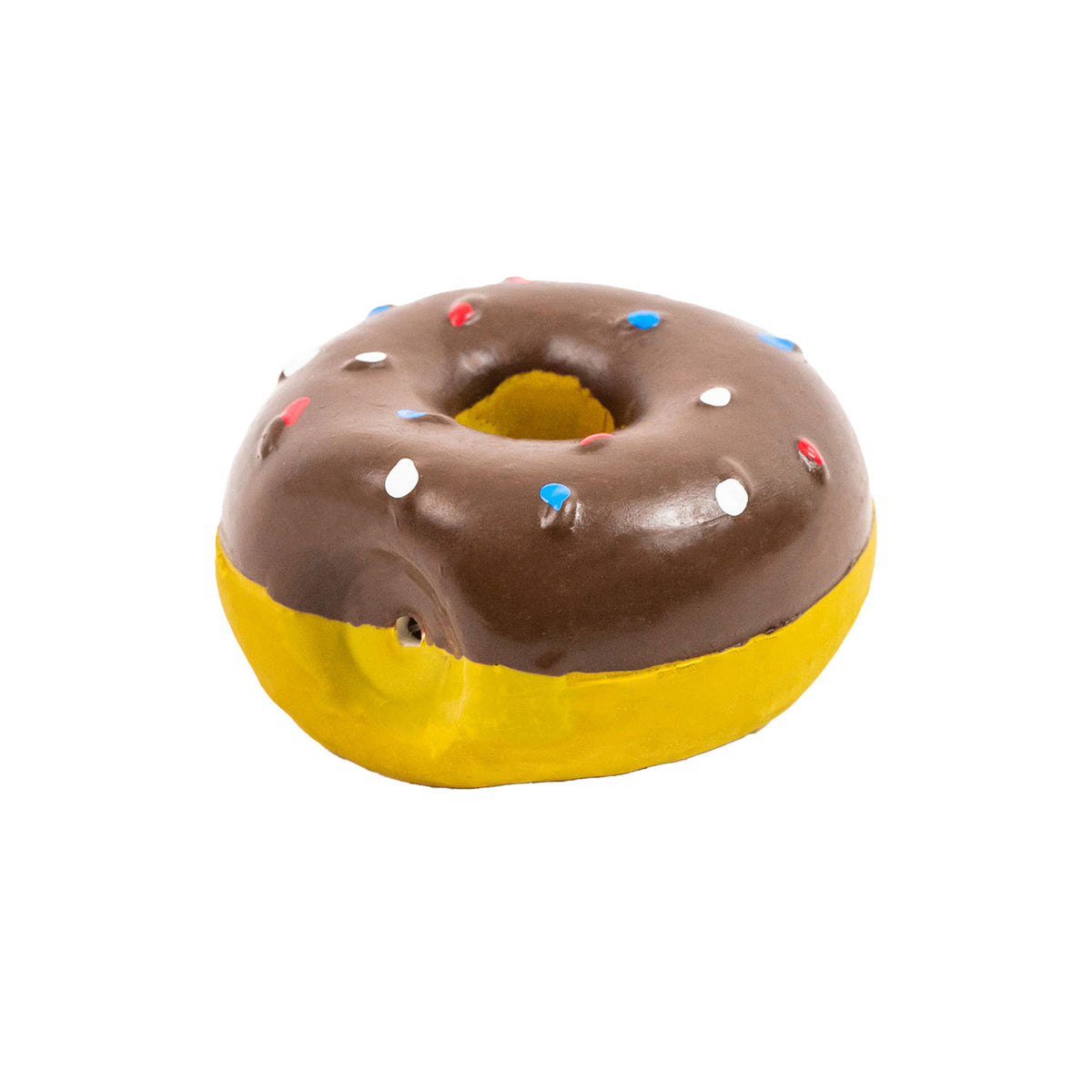 AQPET FRIENDS Hundespielzeug Latex-Donut aus Gummi mit Soundeffekt Spielzeug für Hunde Spaß Haustier