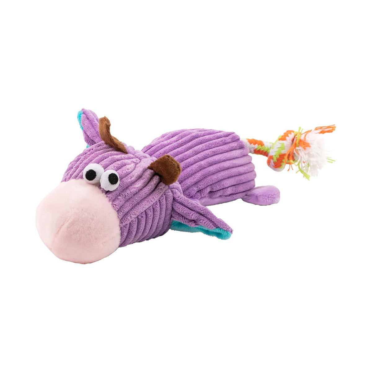 AQPET FRIENDS Plüschtiere für Hunde, Stofftiere mit langem Hals, lustiges Spielzeug für Haustiere