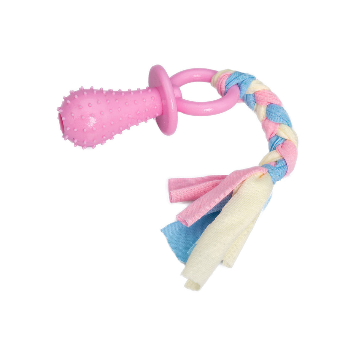 AQPET FRIENDS AQPET Hundespielzeug Dental Tau Schnuller aus Gummi 24 x 4 cm Spielzeug für Hunde Spaß Pet