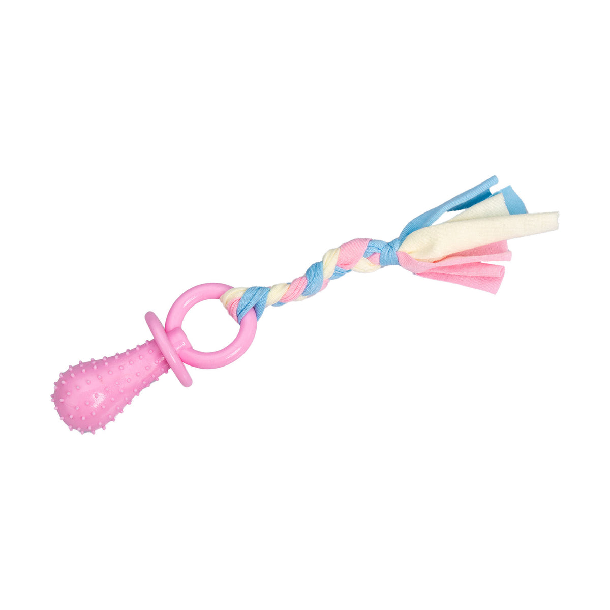 AQPET FRIENDS AQPET Hundespielzeug Dental Tau Schnuller aus Gummi 24 x 4 cm Spielzeug für Hunde Spaß Pet