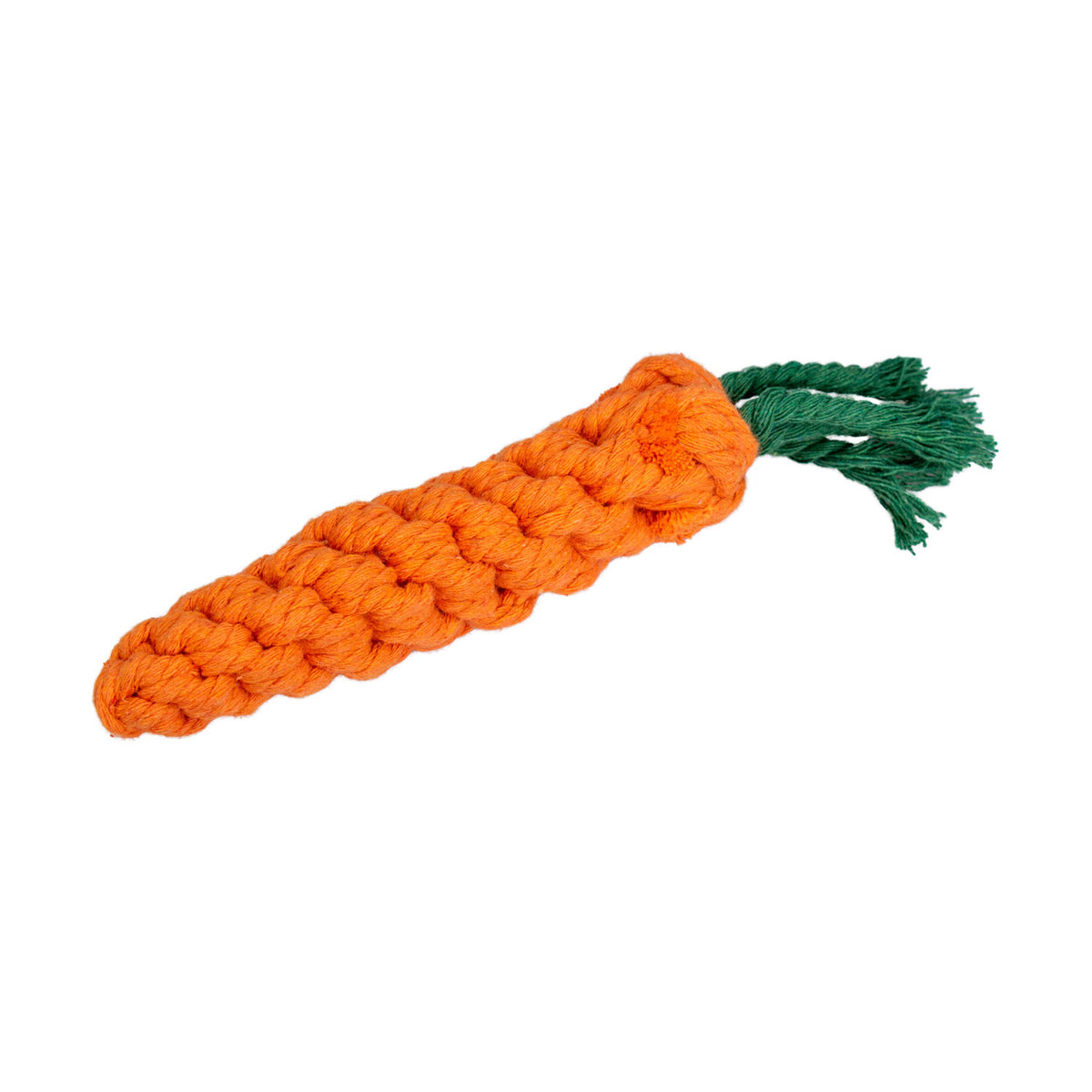 AQPET FRIENDS AQPET Hundespielzeug Seil-Karotte aus Baumwolle 21 x 4 cm Hundespielzeug Spaß für Haustiere