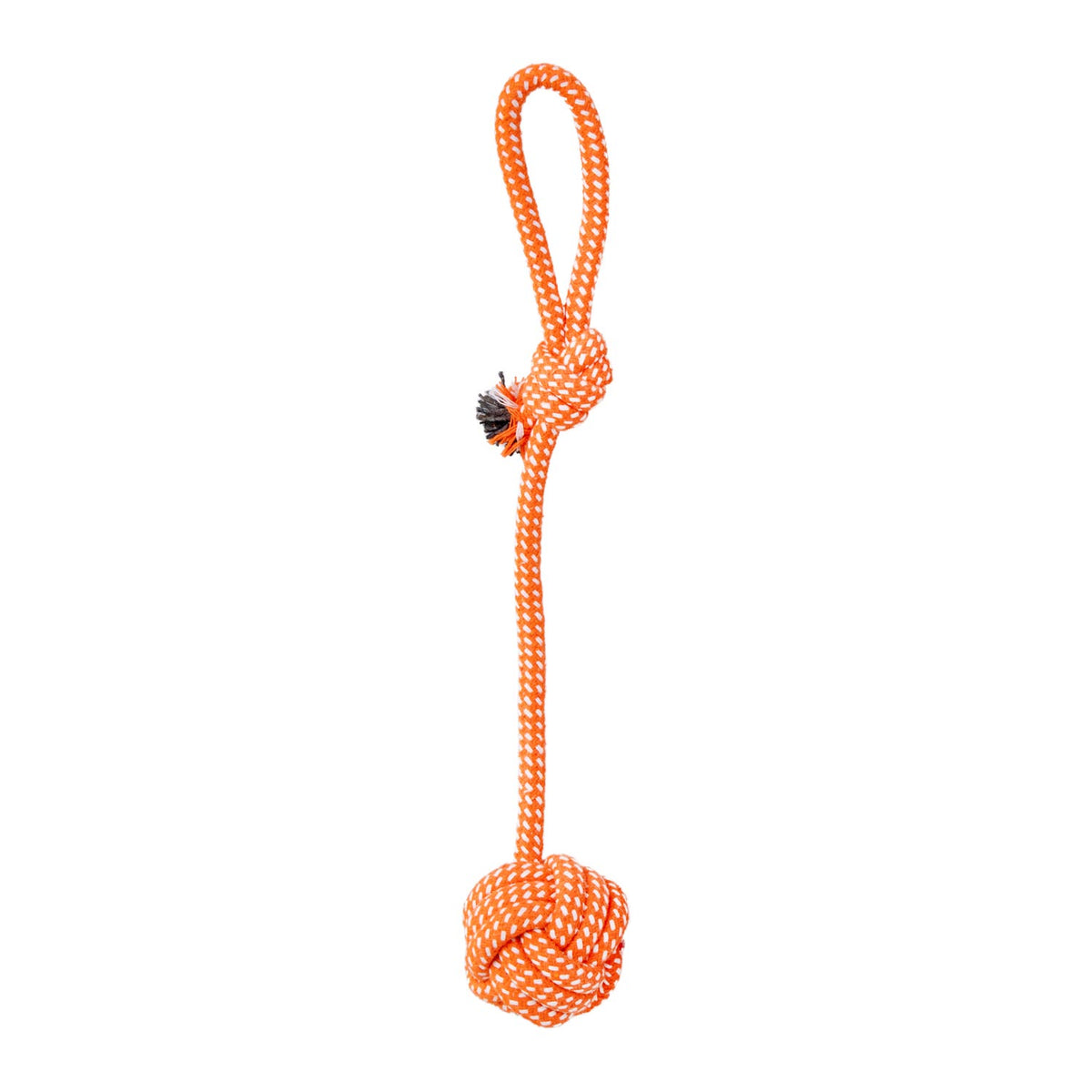 AQPET FRIENDS AQPET Hundespielzeug Seil mit Ball aus Baumwolle 41 x 7 cm Spielzeug für Hunde Spaß Haustier