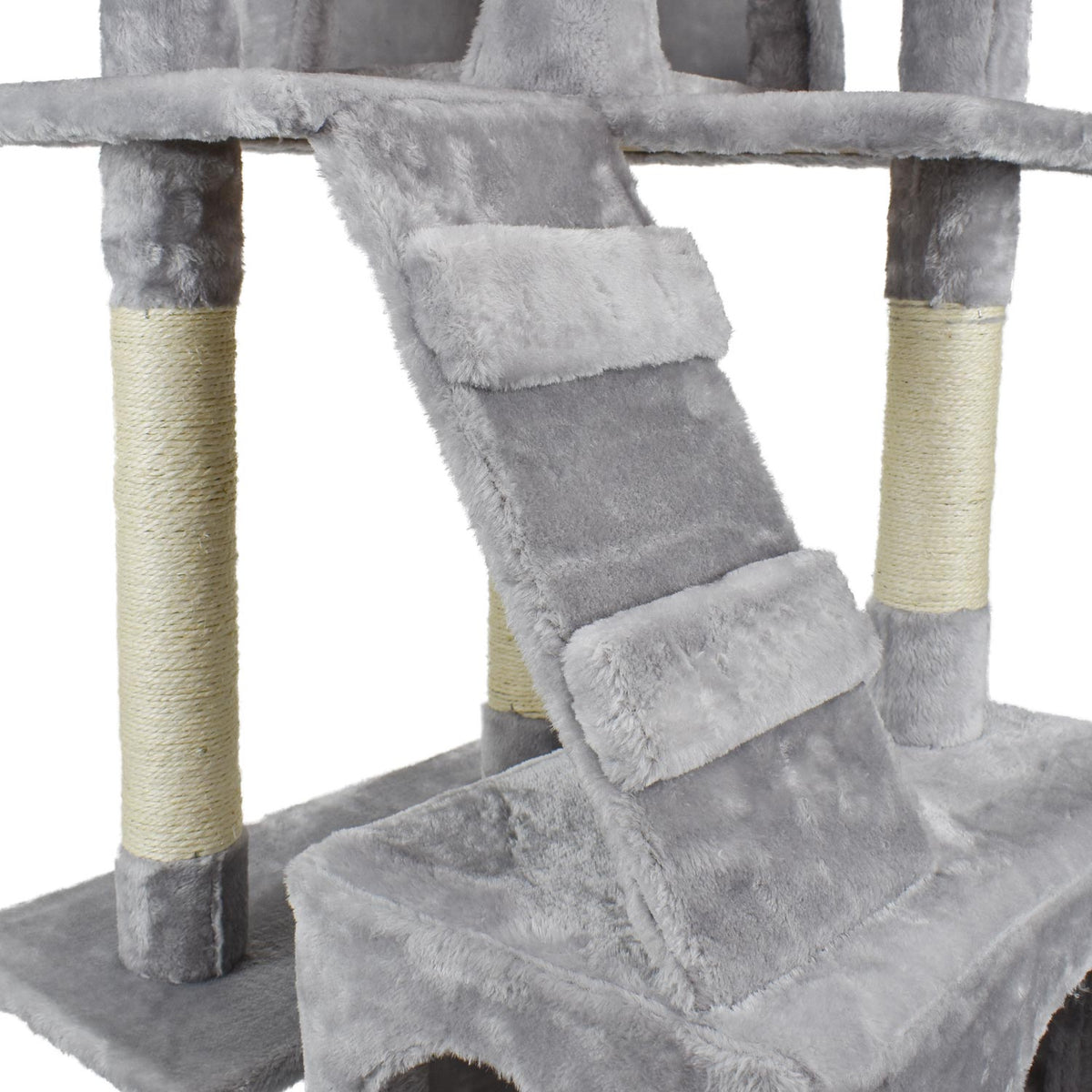 AQPET FRIENDS Kratzbaum Manhattan aus Sisal 170 cm für Katzen – Spiel, Spaß und Entspannung