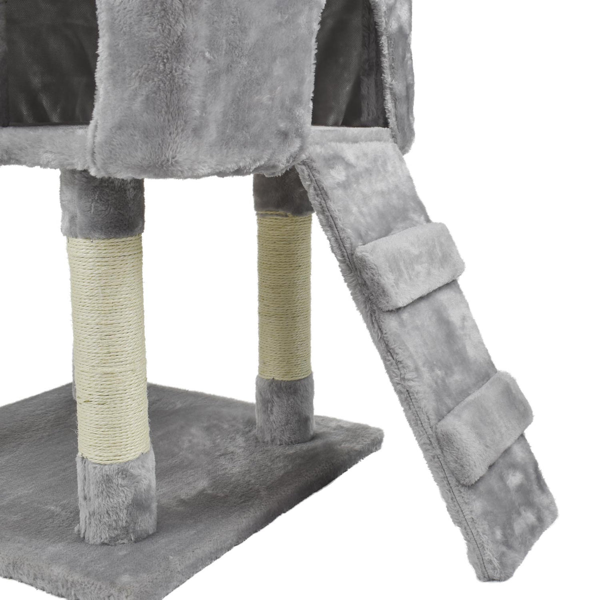 AQPET FRIENDS Kratzbaum Manhattan aus Sisal 170 cm für Katzen – Spiel, Spaß und Entspannung