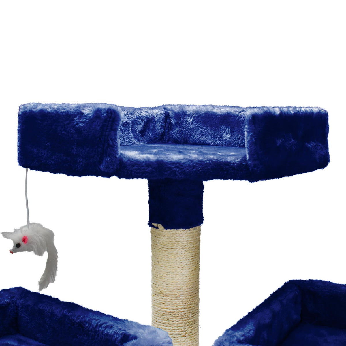 AQPET FRIENDS Kratzbaum Manhattan aus Sisal 170 cm für Katzen – Spiel, Spaß und Entspannung