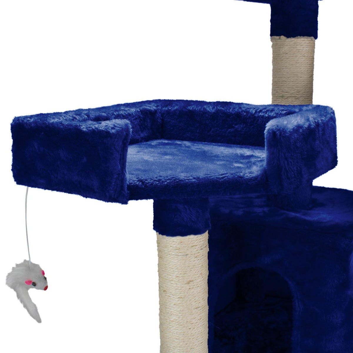 AQPET FRIENDS Kratzbaum Manhattan aus Sisal 170 cm für Katzen – Spiel, Spaß und Entspannung