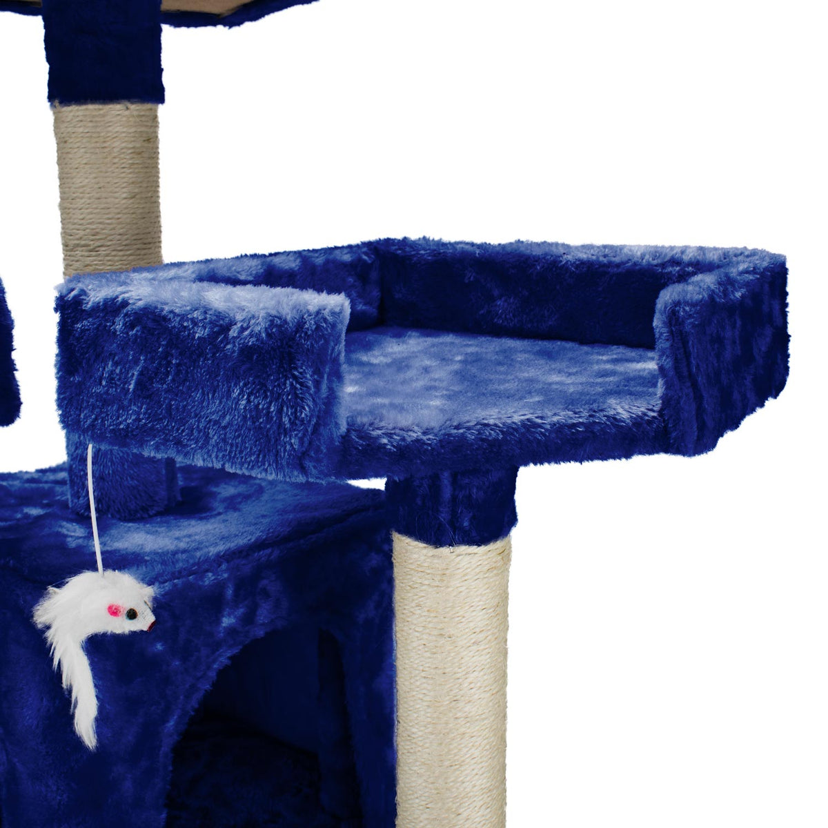 AQPET FRIENDS Kratzbaum Manhattan aus Sisal 170 cm für Katzen – Spiel, Spaß und Entspannung
