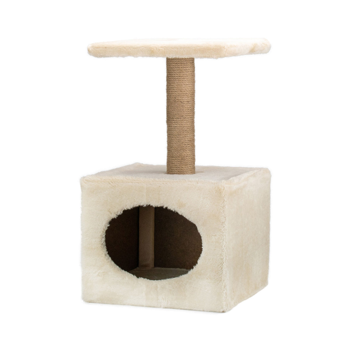 AQPET FRIENDS Kratzbaum Oslo 53 cm für Katzen – Spiel, Entspannung und Spaß