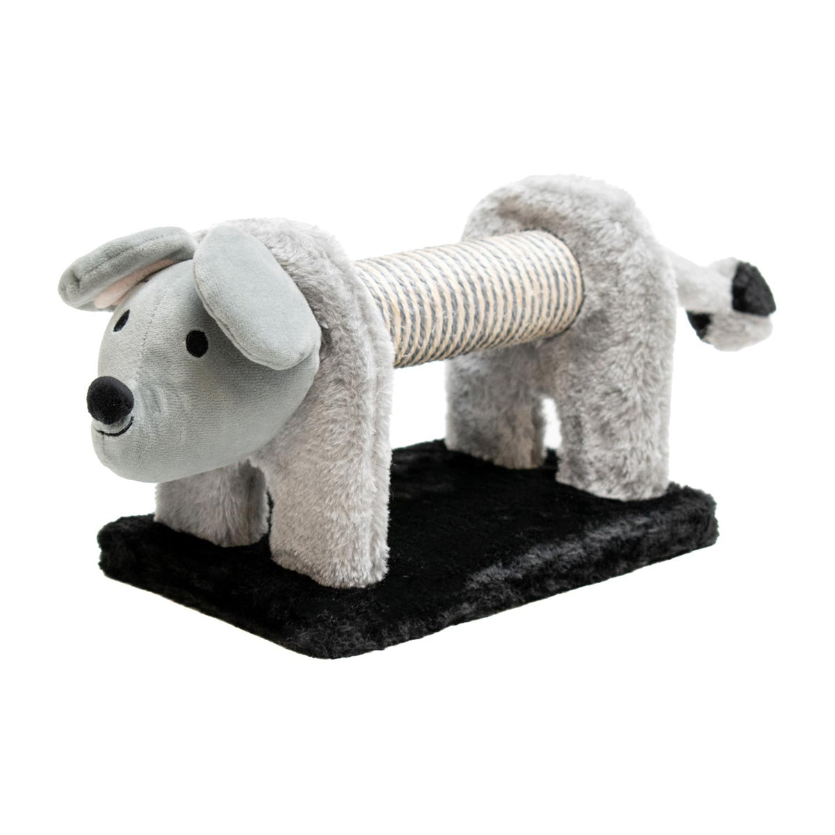 AQPET FRIENDS Kratzbaum Maus 56x18x18 cm für Katzen Spielzeug Katze Entspannung und Spaß