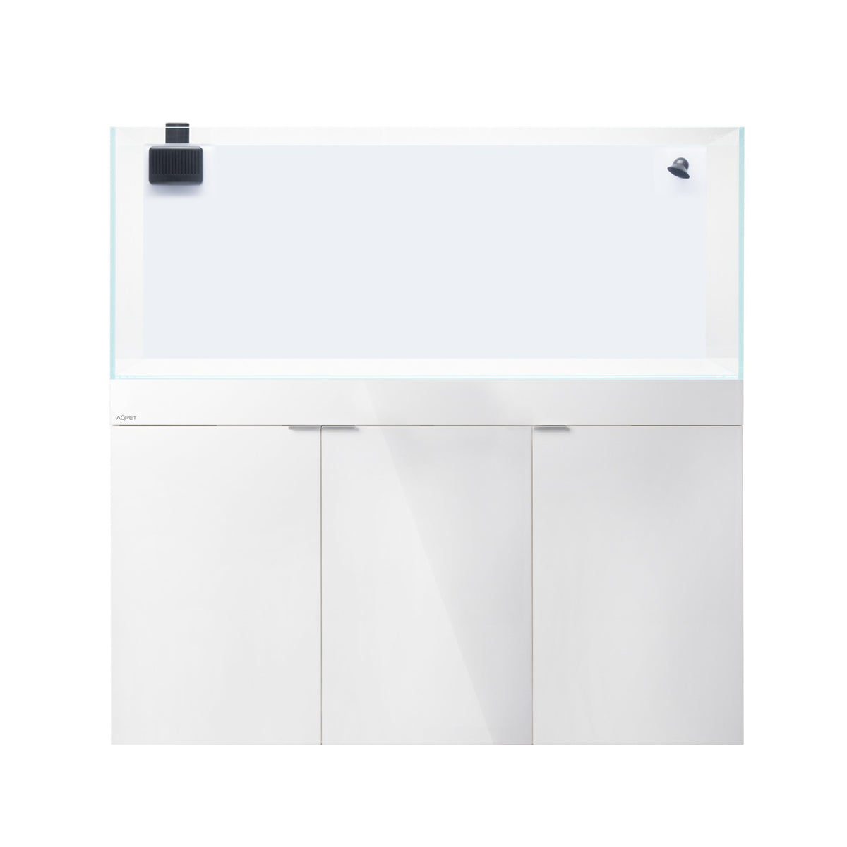 AQPET AQUARIUM-KIT AQUA 120 REEF AUS KRISTALLKLAREM GLAS, FARBE WEISS