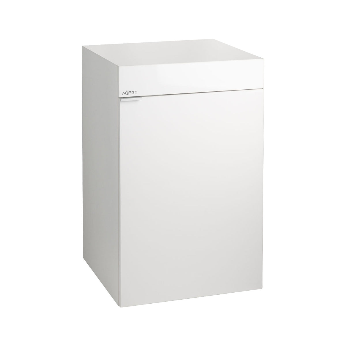 AQPET UNTERSCHRANK 50 WEISS HOCHGLANZ