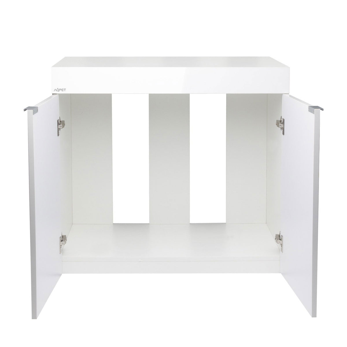 AQPET UNTERSCHRANK 90 WEISS HOCHGLANZ