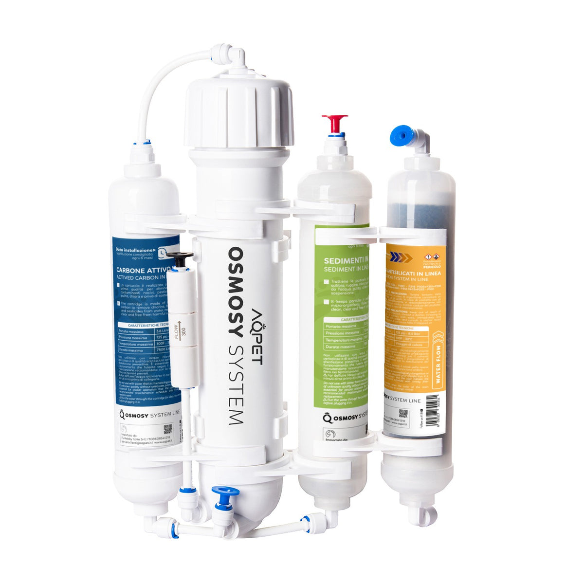 AQPET OSMOSY4 OSMOSEANLAGE 4-STUFIG INLINE