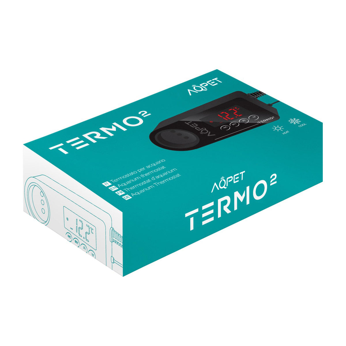 AQPET TERMO2 THERMOSTAT FÜR KÜHL-/HEIZBARAQUARIEN