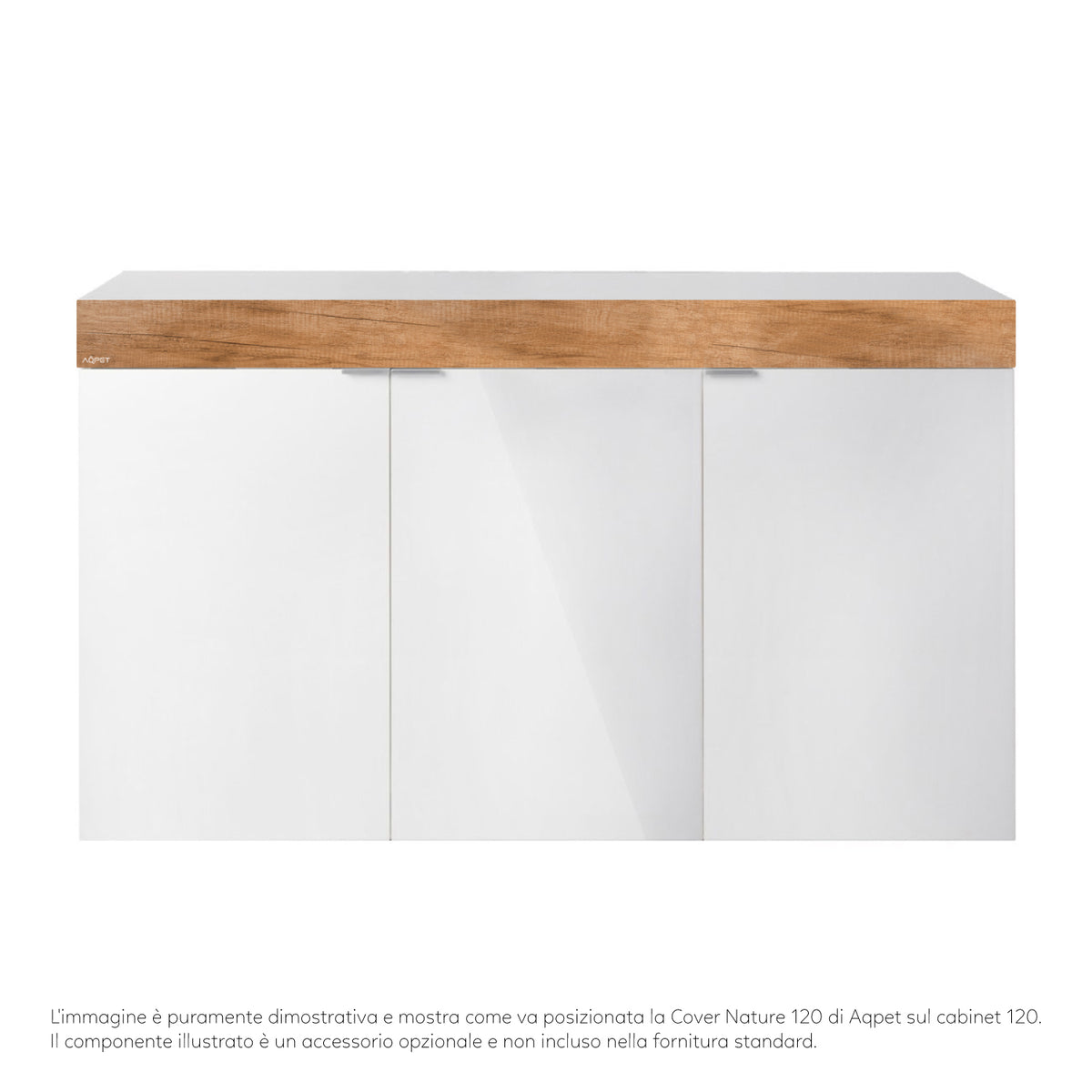 AQPET STIRNBAND FÜR CABINET 120 - NATURE WOOD