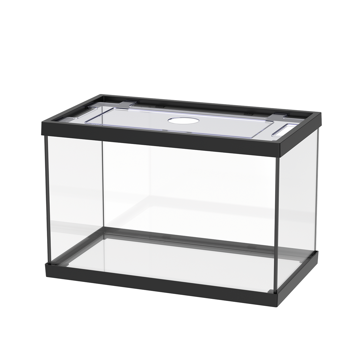 AQPET AQUARIUM ONE MINI AUS GLAS 20 LT 39x22x26h SCHWARZ
