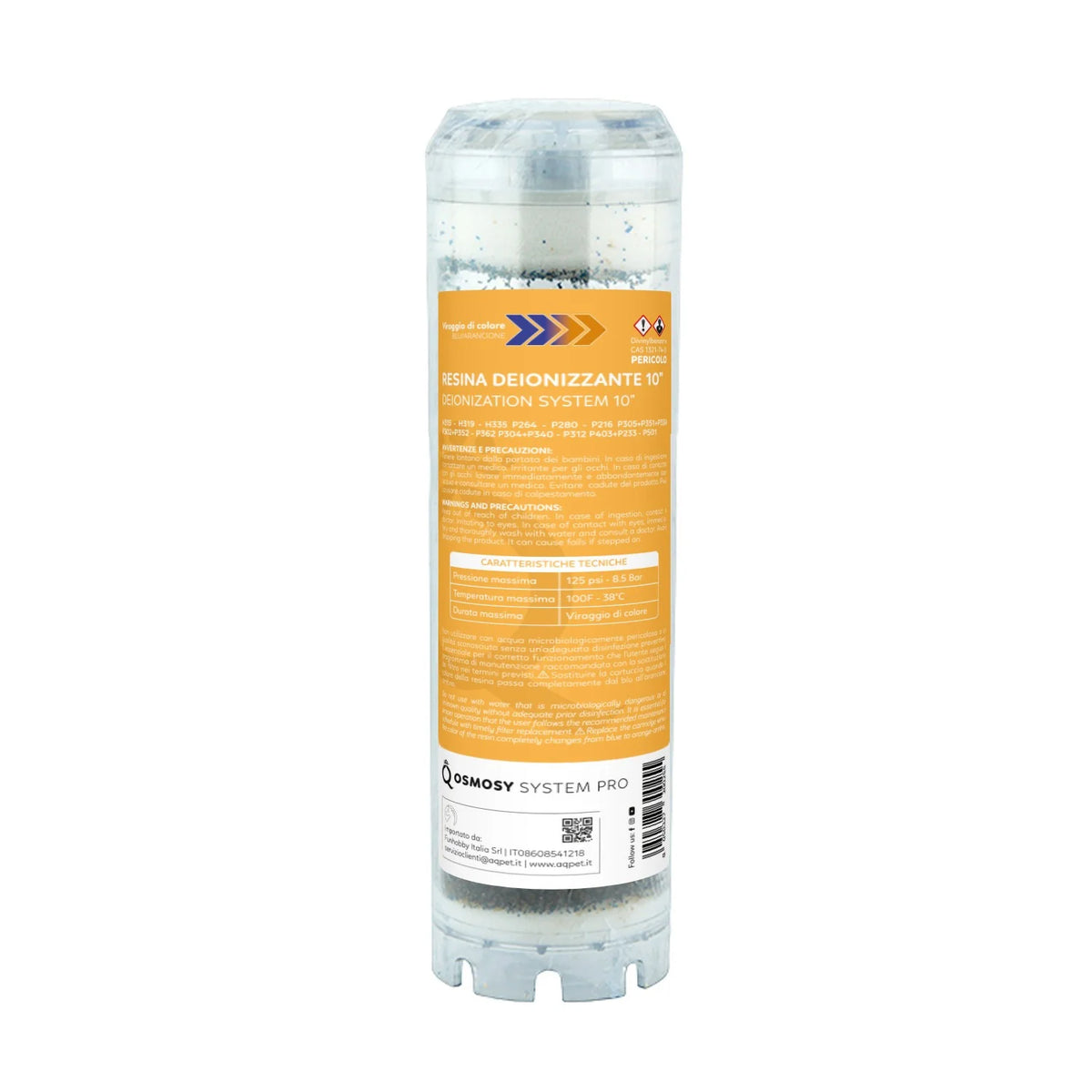AQPET ERSATZHARZPATRONE FARBWECHSEL FÜR 4PRO 10" BECHERANLAGEN