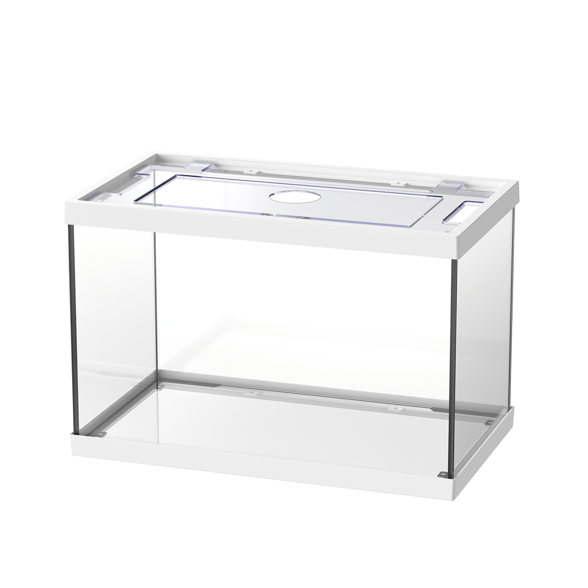 AQPET ACQUARIO ONE MINI AUS GLAS 20 L 39x22x26h WEISS