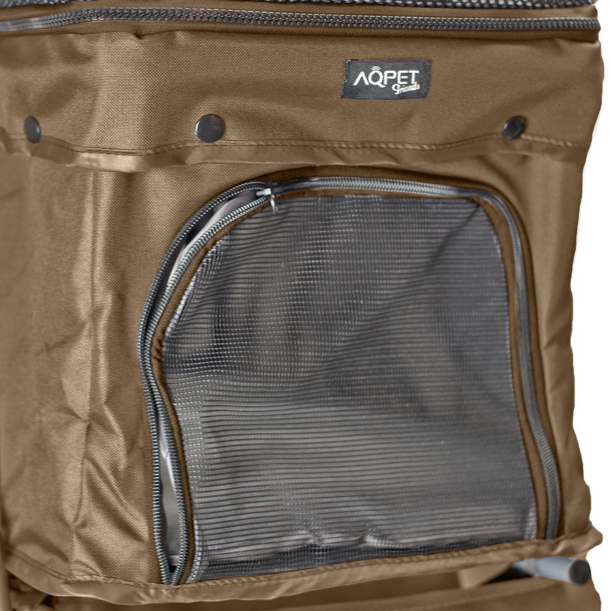 AQPET FRIENDS Bequemer und praktischer Kinderwagen für Hunde mittlerer/kleiner Größe für Hunde und Katzen Sichere Reise