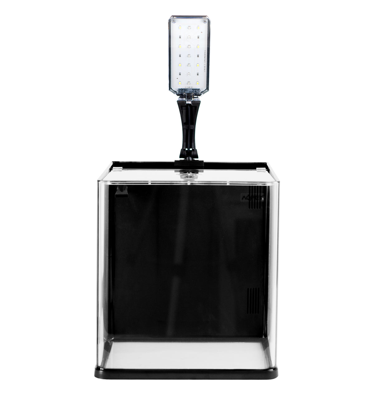 AQPET GLAS-AQUARIUM QUBE 25 KOMPLETTSET LICHT + PUMPE + FILTERMATERIALIEN