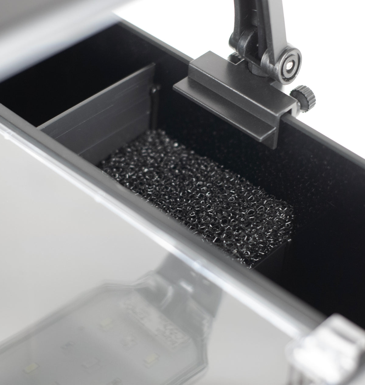 AQPET GLAS-AQUARIUM QUBE 25 KOMPLETTSET LICHT + PUMPE + FILTERMATERIALIEN