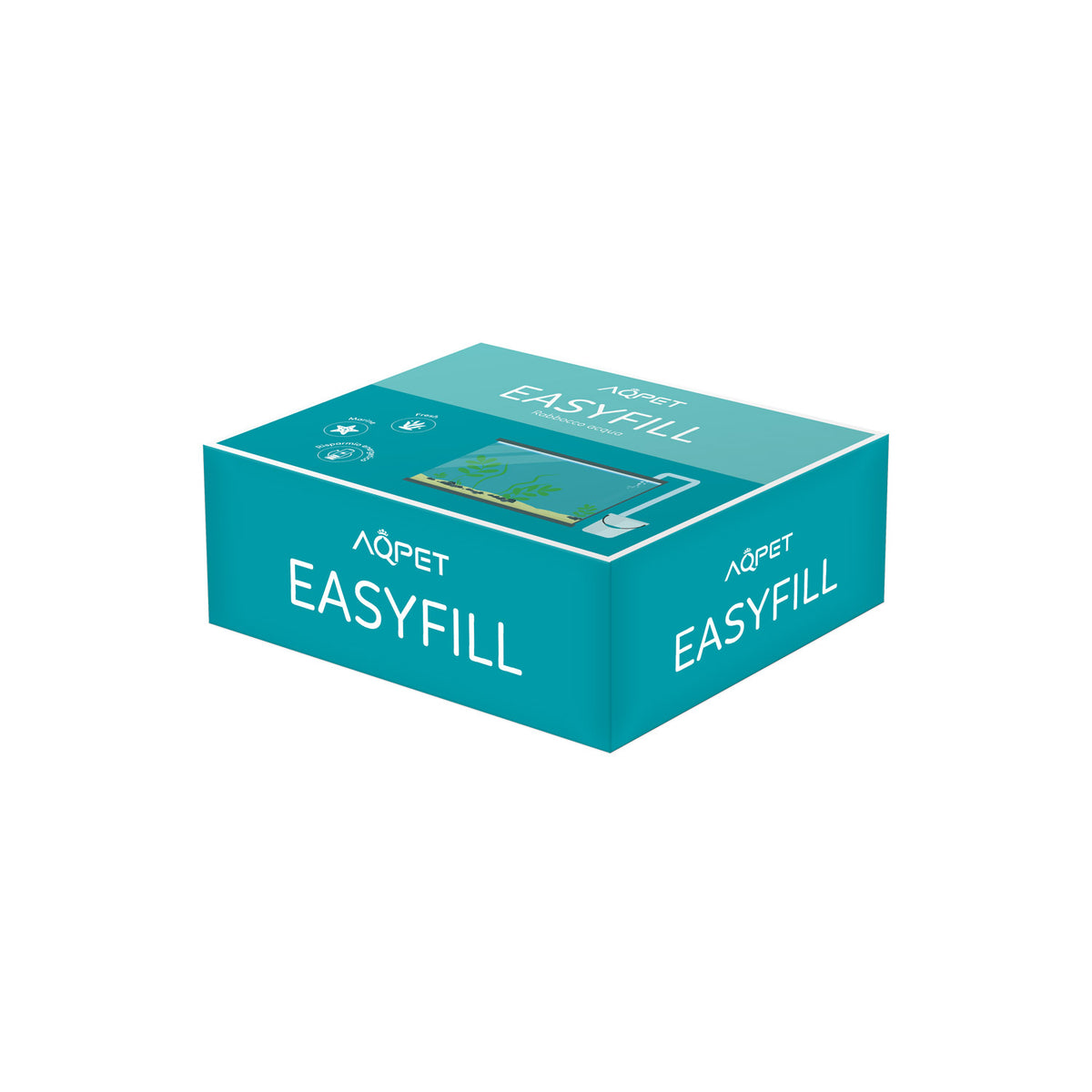 AQPET EASYFILL NACHFÜLLSYSTEM FÜR AQUARIEN INKLUSIVE PUMPE UND HALTERUNG