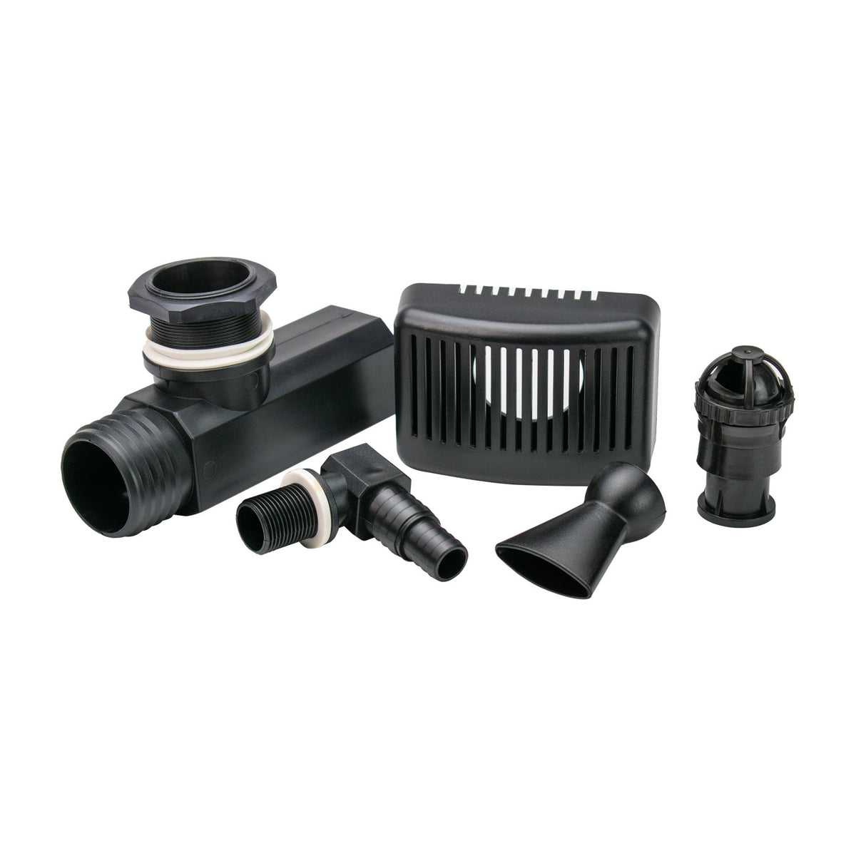 AQPET ABFLUSS-KIT IN / OUT MIT ANSCHLÜSSEN D.50 D.20/25