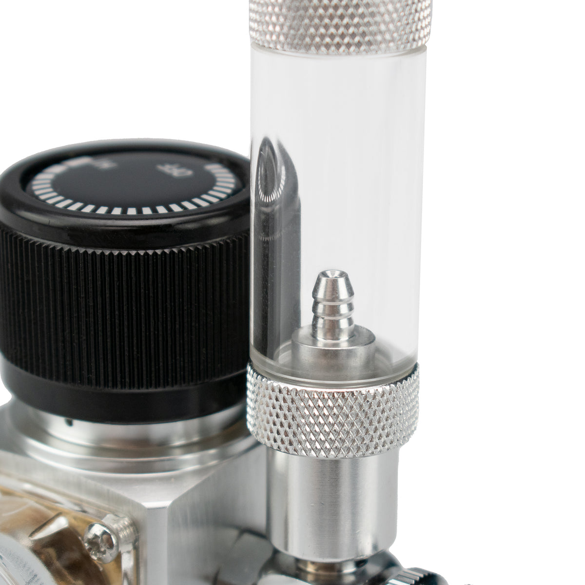 AQPET ZEN LOWER PRO CO2-Druckminderer für nachfüllbare Flaschen