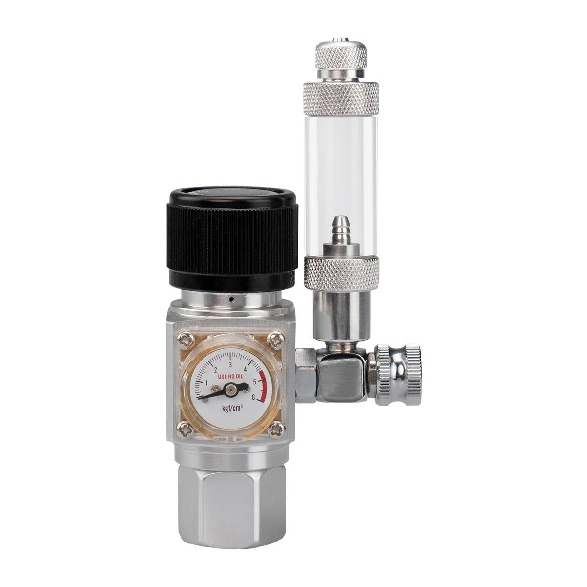 AQPET ZEN LOWER PRO CO2-Druckminderer für nachfüllbare Flaschen