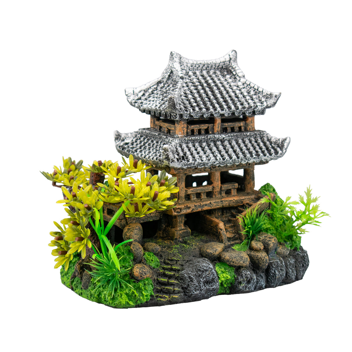 AQPET DECORART DEKORATIONEN FÜR AQUARIEN MOD. JAPAN TEMPEL 20*13.5*16