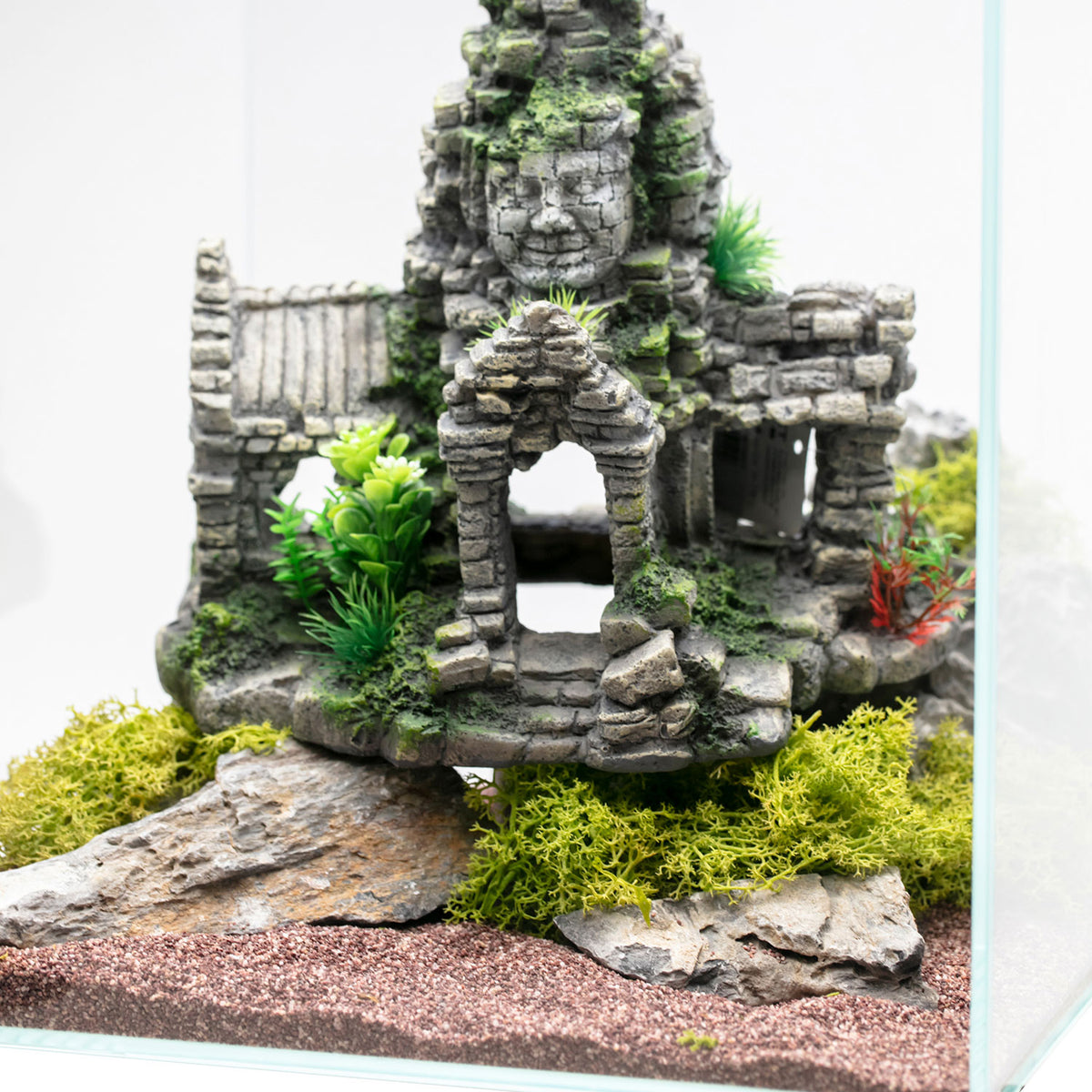 AQPET DECORART DEKORATION FÜR AQUARIEN MOD. INKA TEMPEL 23*17*24.5